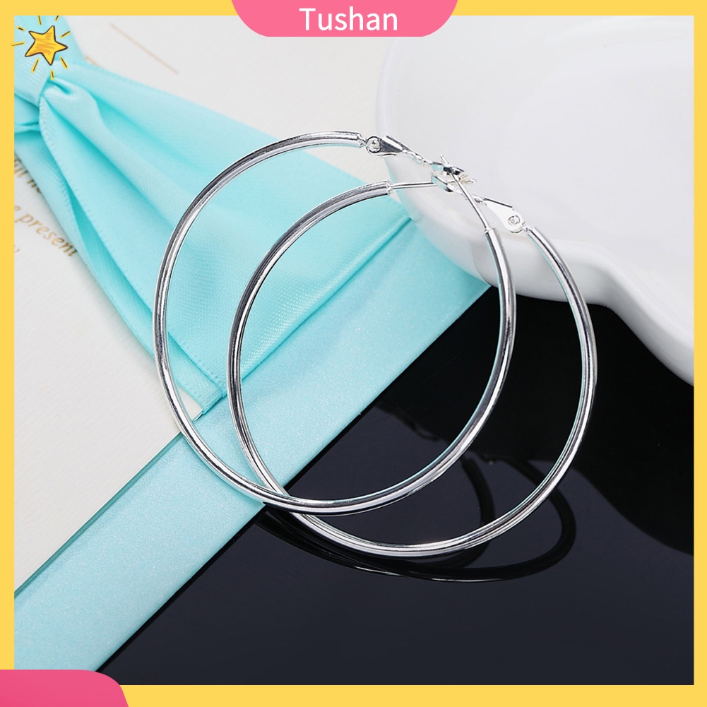 Cặp khuyên tai khoen tròn sành điệu cho nữ