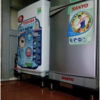 Kệ chân đế để tủ lạnh,máy giặt đa năng,không bánh xe