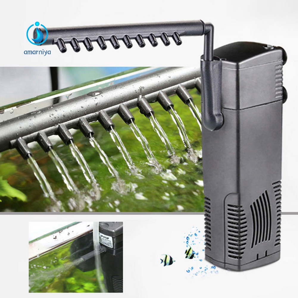 Bộ Lọc Nước Dạng Đứng 300/600/800LPH Chuyên Dụng Cho Bể Cá Cảnh