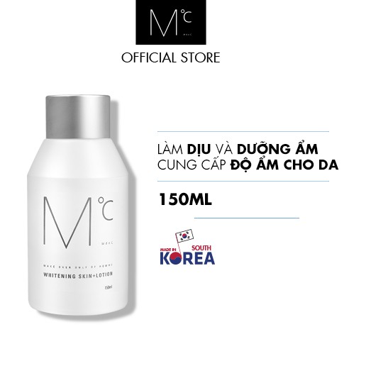 [MUA 2 TÍNH 1] Mỹ phẩm nam Sữa dưỡng trắng da MdoC Whitening Skin+Lotion Hàn Quốc