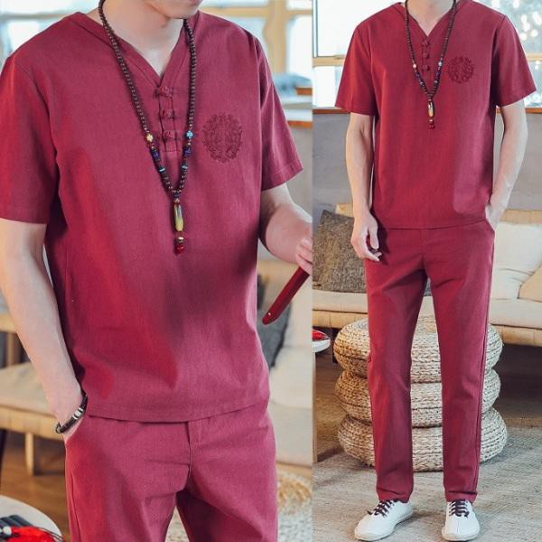 (BÁN VÌ ĐAM MÊ)  bộ đũi Nam hè  , hàng nhập  chuẩn từng đường kim mũi chỉ , chất Đũi cực mát , mặc nhẹ như không !