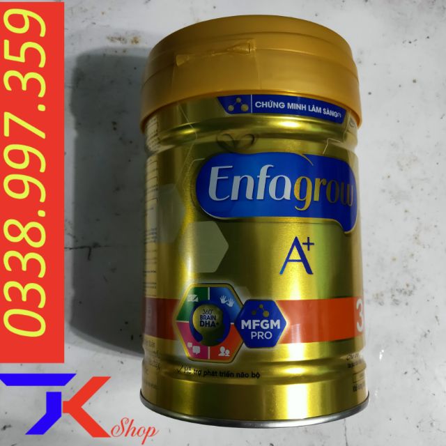 [CHÍNH HÃNG] Sữa bột Enfagrow A+ Số 3 trọng lượng 870gr
