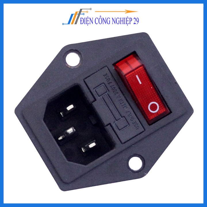 Jack Cắm Âm Có Cầu Chì Công Tắc Nguồn