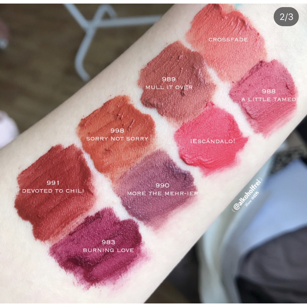 [CHÍNH HÃNG] Son Kem Lì MAC Powder Kiss Liquid Lipcolour,SON KEM Lì MAC997 998 Powder Kiss Liquid Lipcolour, [Hàng Mới Về] Son Môi Dạng Lỏng Mac 2020 Chất Lượng Cao