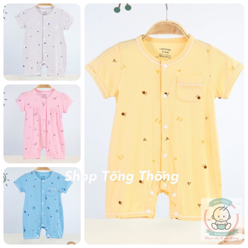 Bodysuit Uala Rogo Petit cao cấp mềm mịn thấm hút tốt siêu hot an toàn cho da cộc họa tiết giaothông bé trai bé gái 2225