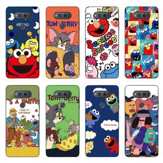 Ốp điện thoại TPU họa tiết Sesame Street hoạt hình dành cho LG V40 V30 V20 V10