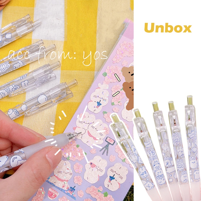 Bút Dao Rọc Giấy Washi Tape Sticker Unboxing Dễ Thương YOS