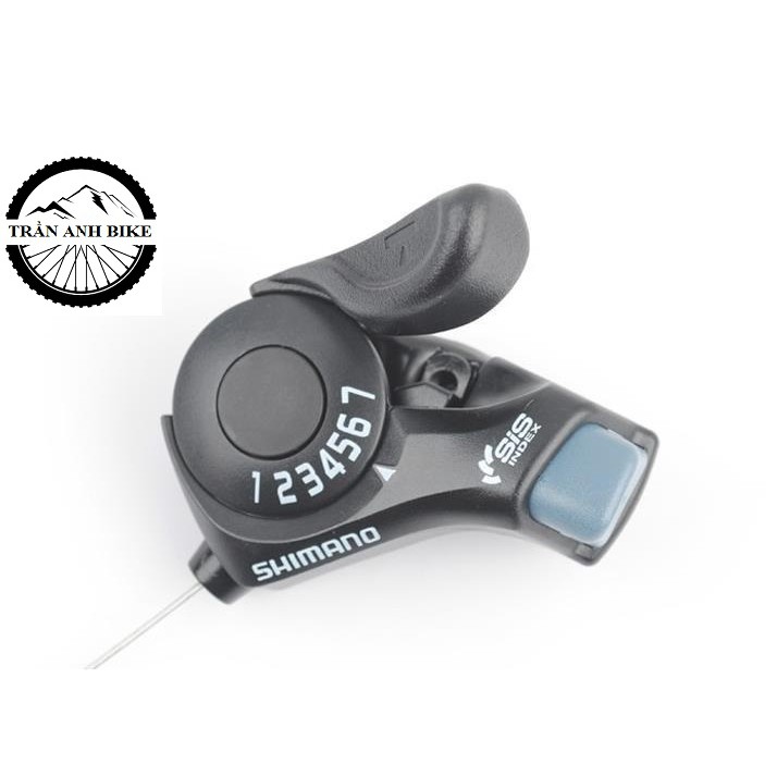 Tay đề cần bật xe đạp - tay bấm xả Shimano TX30 - 7 gắn ghi đông