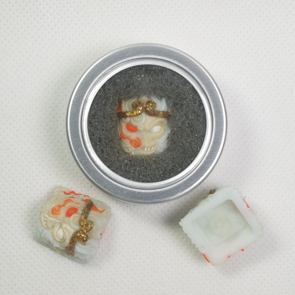 Nút bàn phím cơ Wukong White Flamer