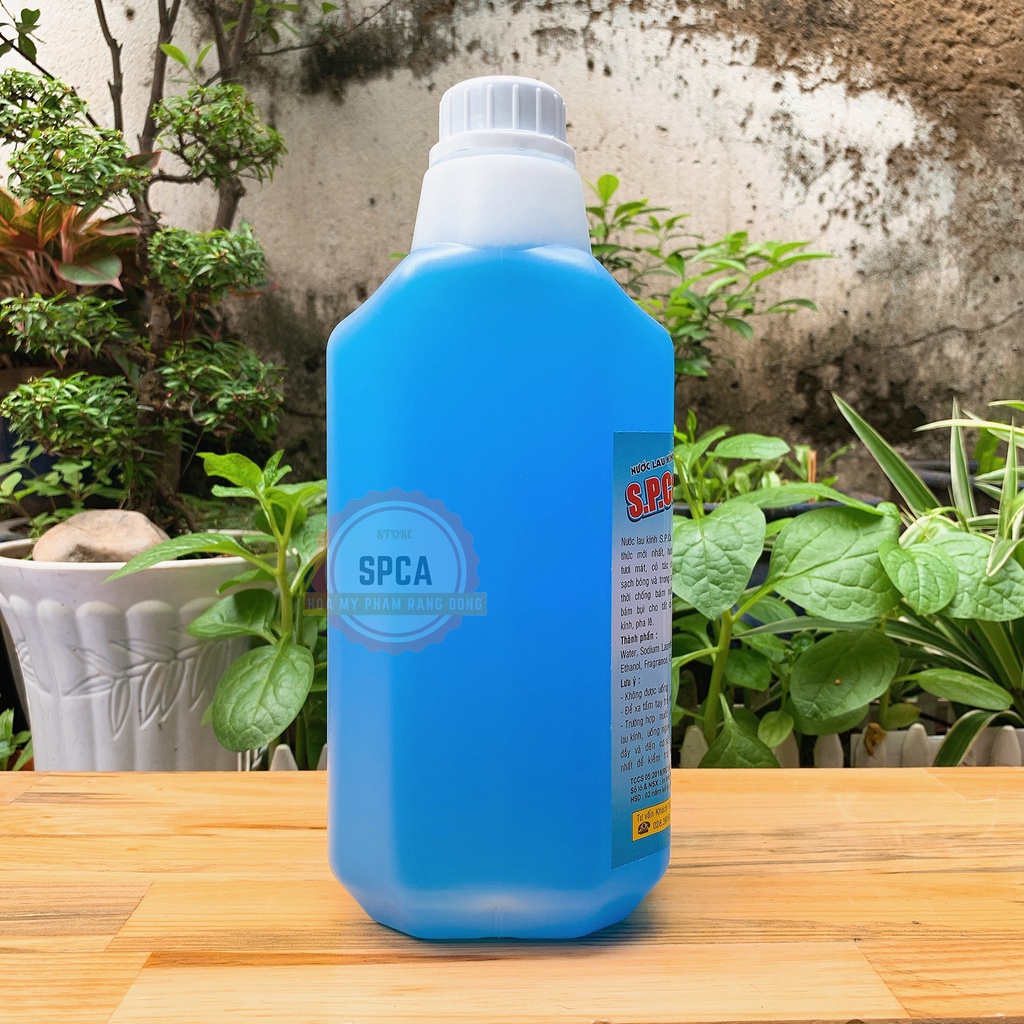 Nước Lau Kính SPCa 4.5L - Nước Lau Kiếng Đa Năng Dùng Cho Tất Cả Bề Mặt Kính [Chính Hãng]