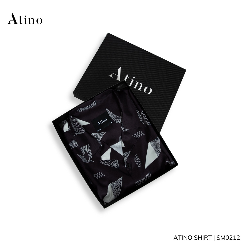 Mặc gì đẹp: [Hàng Tốt] Áo sơ mi cộc tay nam DIAMO ATINO vải lụa form regular SM4506