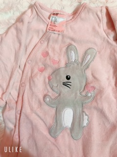 Thanh lý bộ body thỏ HM bé 2-4 M