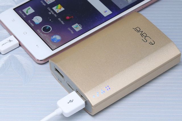 Pin sạc dự phòng E.saver chính hãng dung lượng 7500MAh ( hàng trưng bài) bảo hành 6 tháng