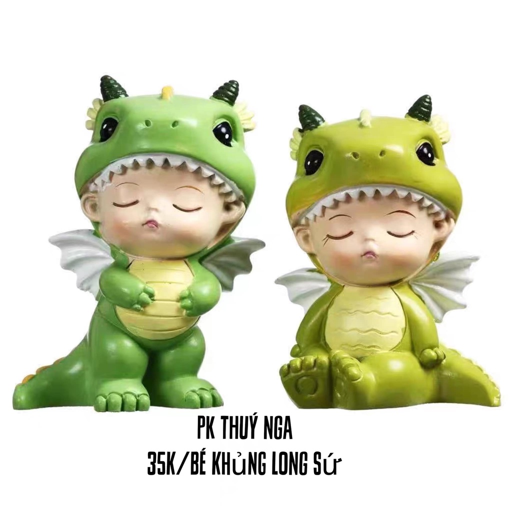 5 Bé khủng long nhựa