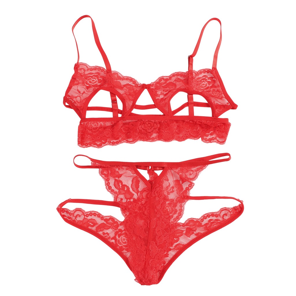 Set đồ lót ren xuyên thấu gợi cảm dành cho nữ