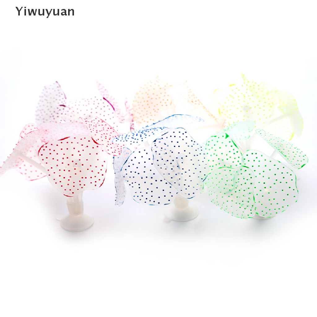 San Hô Silicone Phát Sáng Trang Trí Bể Cá