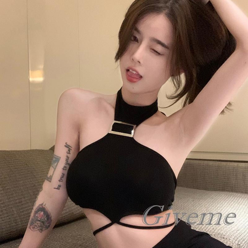 Áo Crop Top Nữ Hai Dây Thời Trang Mùa Hè