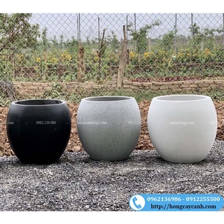 Chậu đá mài tròn trứng cao (chậu đá mài tròn cồng kềnh, khách đặt mua alo 09122.55500)