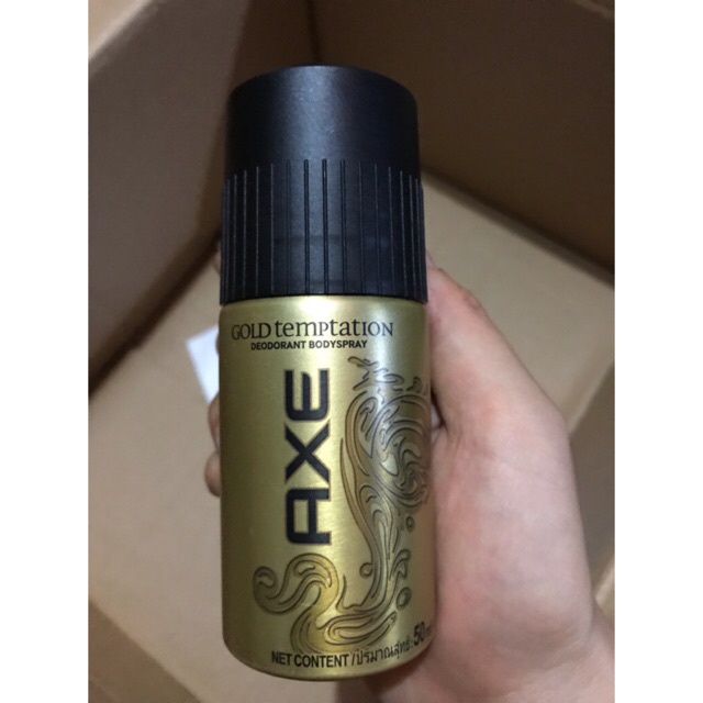 Xịt Khử Mùi Axe Gold Tempotation 50Ml