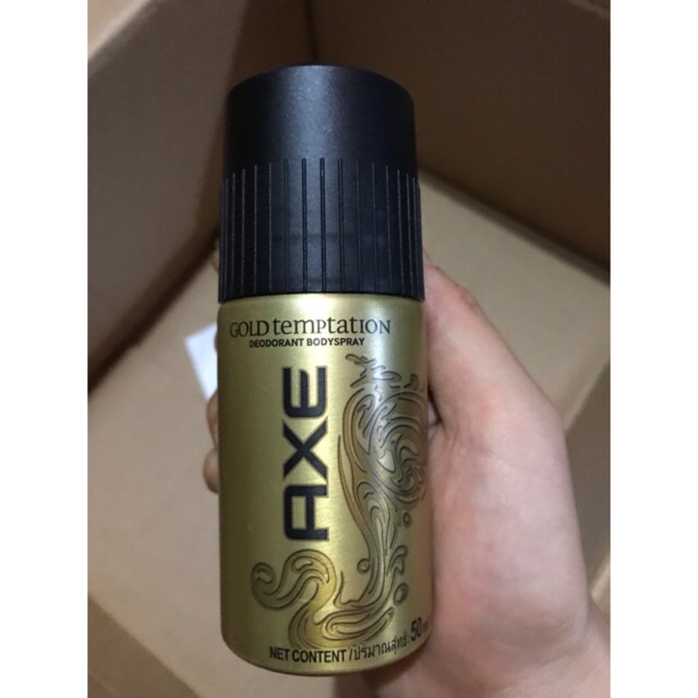 Xịt khử mùi axe gold tempotation 50ml - ảnh sản phẩm 2