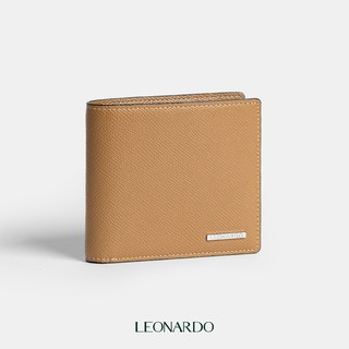 Ví ngang da thật nam Devon 02 có cánh gập thương hiệu Leonardo