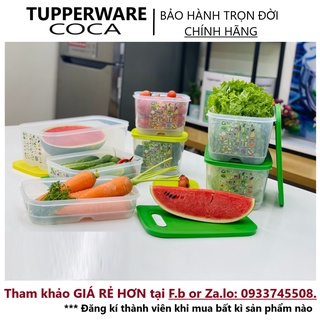 TUPPERWAREHOUSE MALL - TẾT Bộ hộp trữ mát Vensmart Tup (7 hộp) NHÃN MỚI