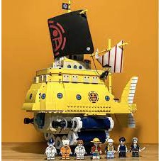 Xếp Hình One Piece Tàu Cướp Biển Law Polar Diving SY 6295 1214 Mảnh