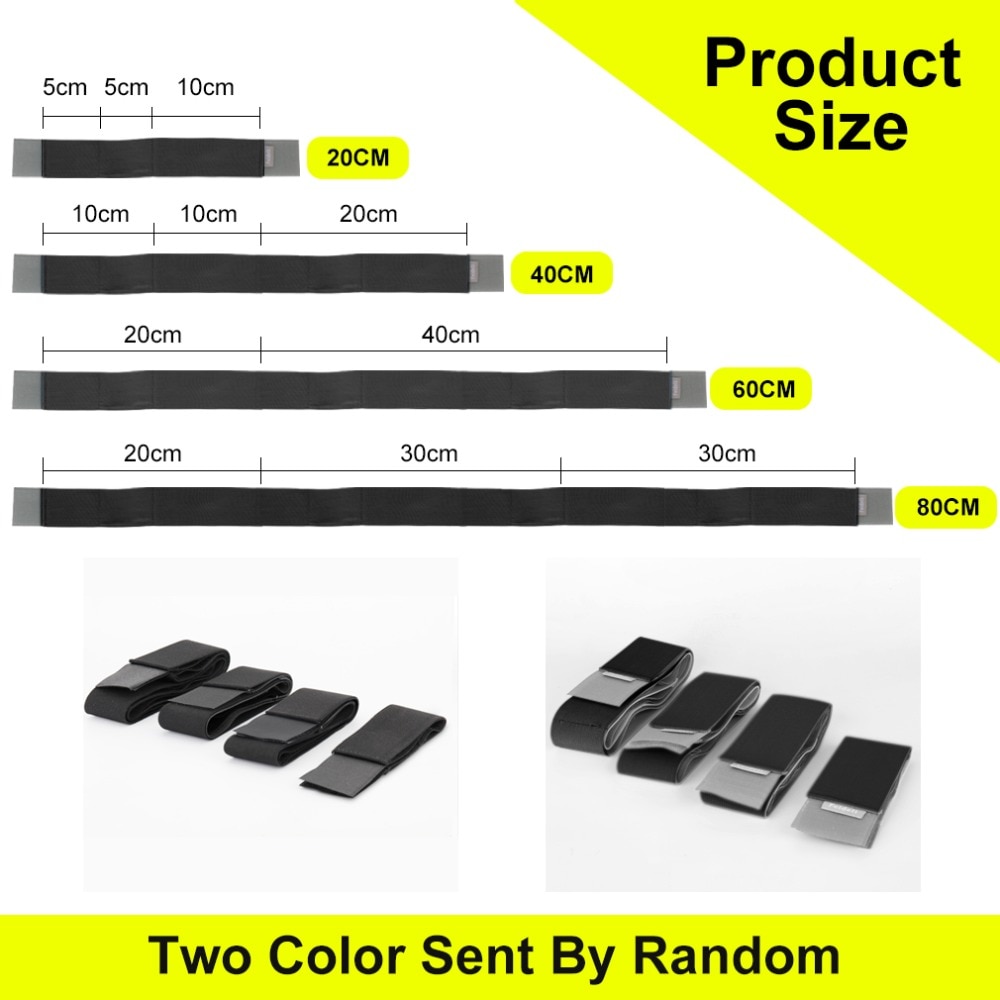 Dây buộc cố định đồ vật trên xe hơi thiết kế băng gai dán