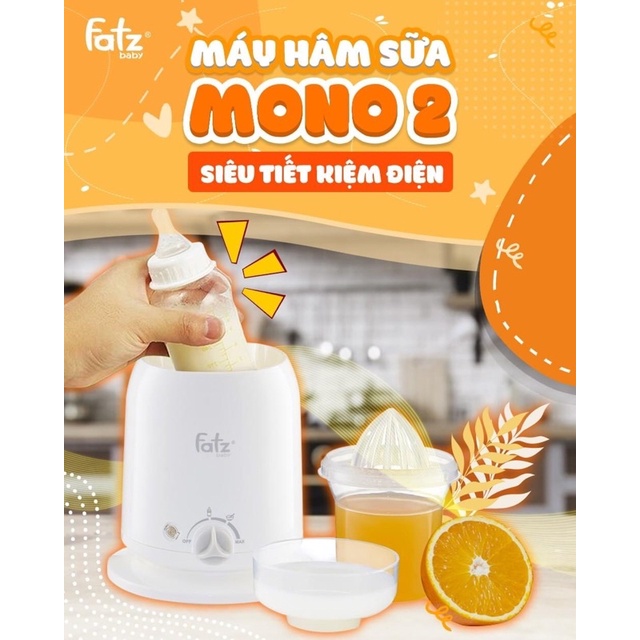 Máy hâm sữa đơn Mono 2 Fatz Baby FB3002SL