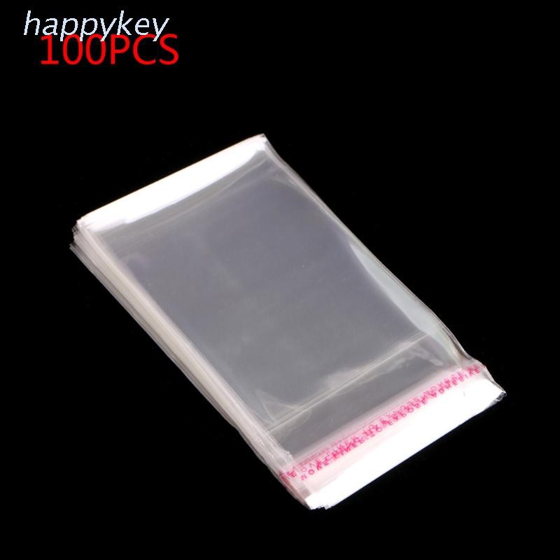 HAP Túi nhựa tự dính OPP trong suốt bằng nhựa trong suốt Túi Poly có thể khóa lại