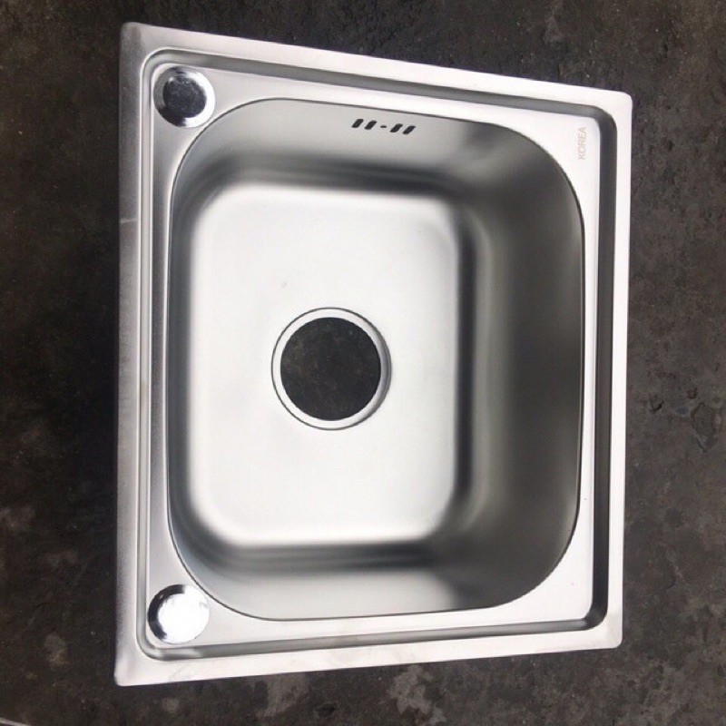 Chậu Rửa Bát Inox 1 hố 201 Giá Siêu Rẻ Dành Cho Nhà Trọ, Căn Hộ Có không gian hẹp