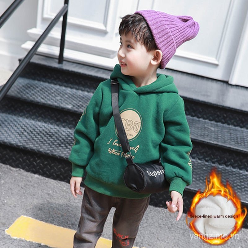 Áo Hoodies Dài Tay Thời Trang Cho Bé