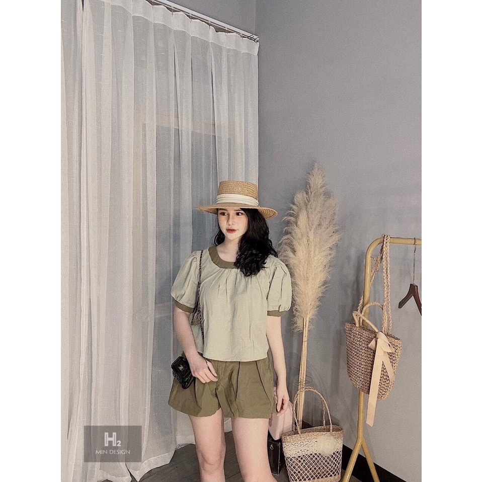SET ÁO THÔ VIỀN + QUẦN VÁY XẾP LY HÀNG NHẬP Ꮯɦấȶ Ꮮɨệʊ: Thô + lụa thô . Có 2 màu. Size dưới 54kg vừa nha