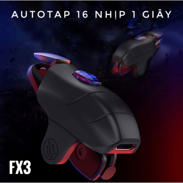 Nút bấm PUBG auto tap nhỏ gọn 32 nhịp 1 giây FX3