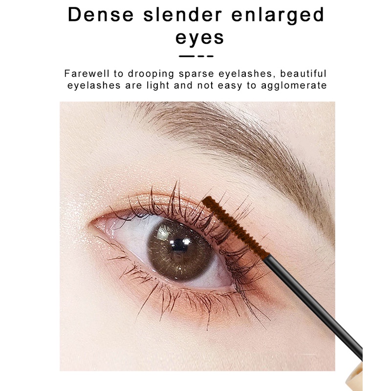 [Hàng mới về] Mascara màu sắc phong cách không thấm nước chống nhòe uốn cong làm dày lông mi