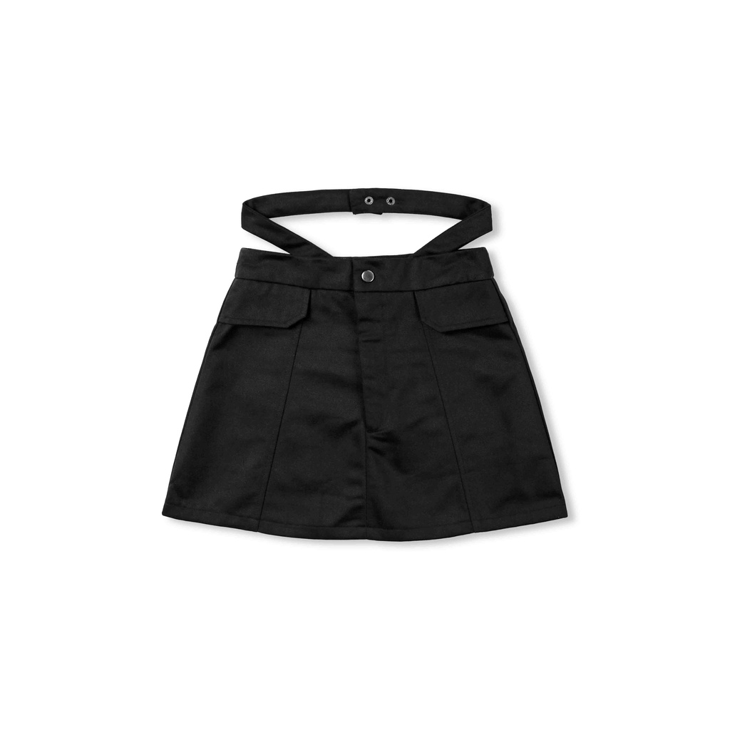 Chân Váy Nữ Kaki Loose Waist Band , Chất Kaki Thoải Mái , WV000091 ,SOMEHOW