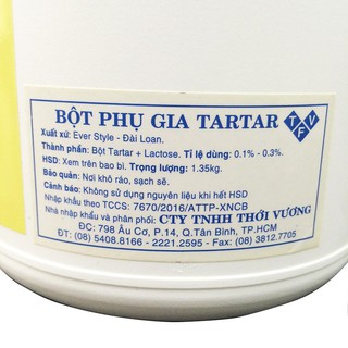 Bột Tartar 1,35 kg