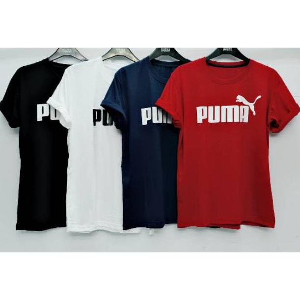 Áo Thun Tay Ngắn In Logo Puma Guaranteed Ms010 Thời Trang Cho Nam Và Nữ