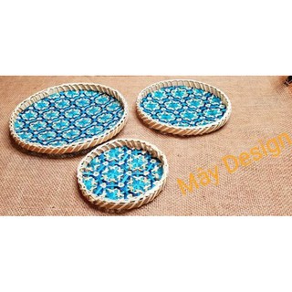 Mẹt tre đan hoa thị đan thưa