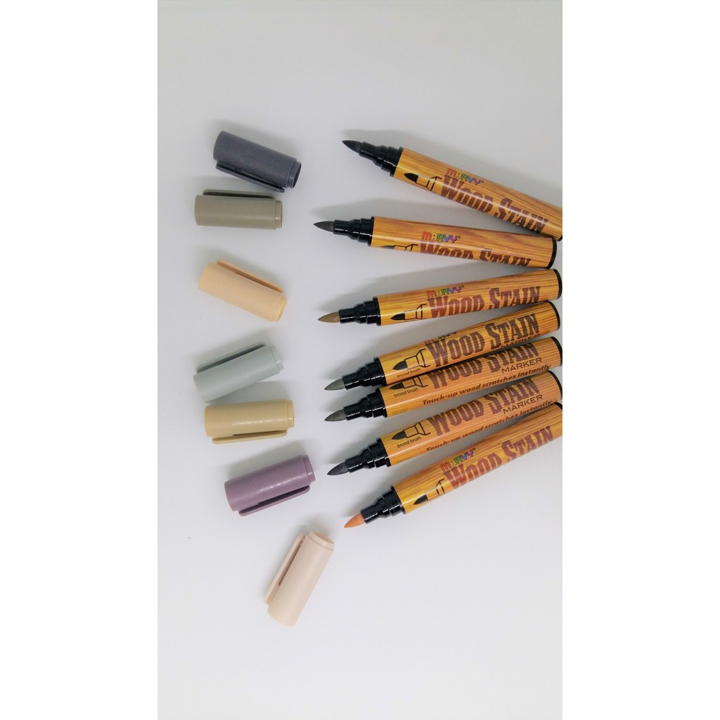 Bút vẽ màu gỗ- sửa lỗi gỗ Uchida Marvy Wood Stain Marker, 810