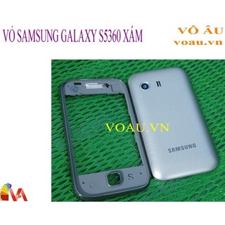VỎ SAMSUNG GALAXY S5360 MÀU XÁM [FULL SƯỜN]