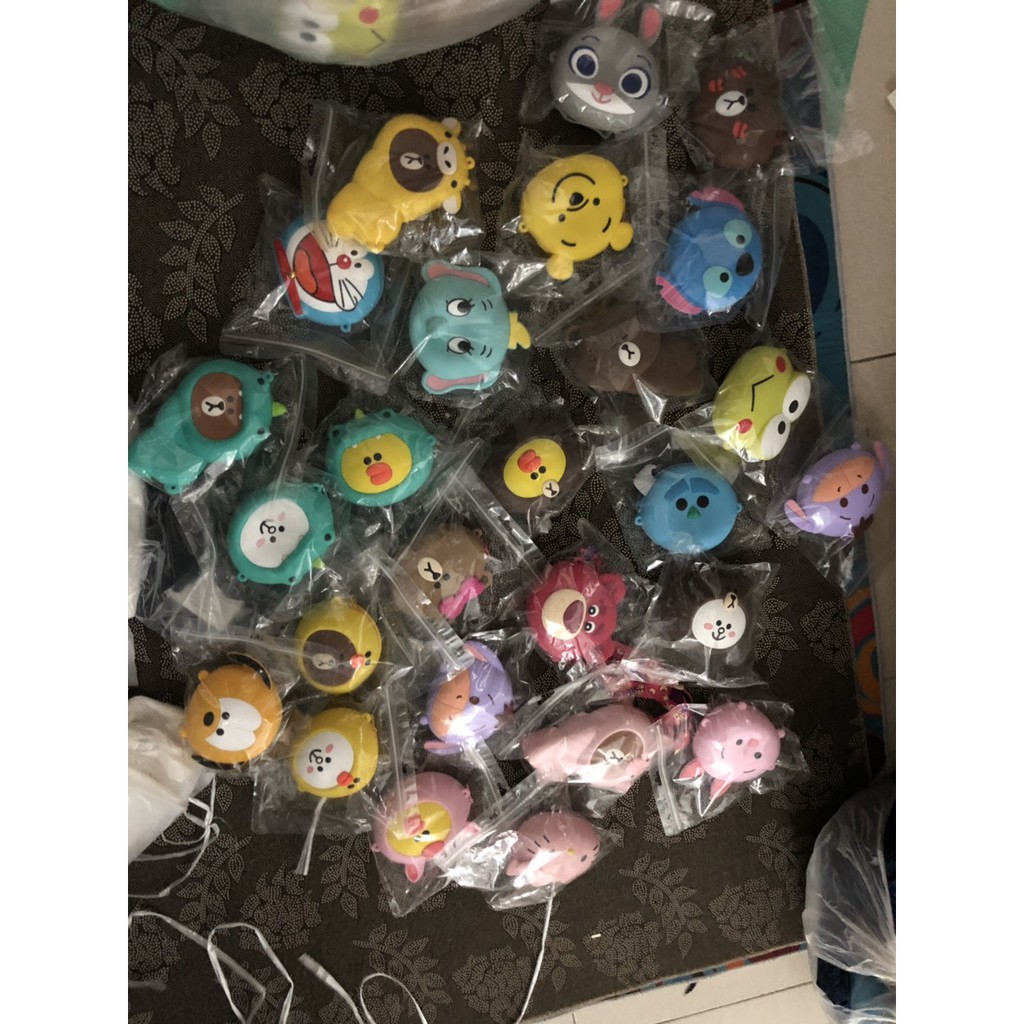 Túi dẻo silicon dây dù hình thú