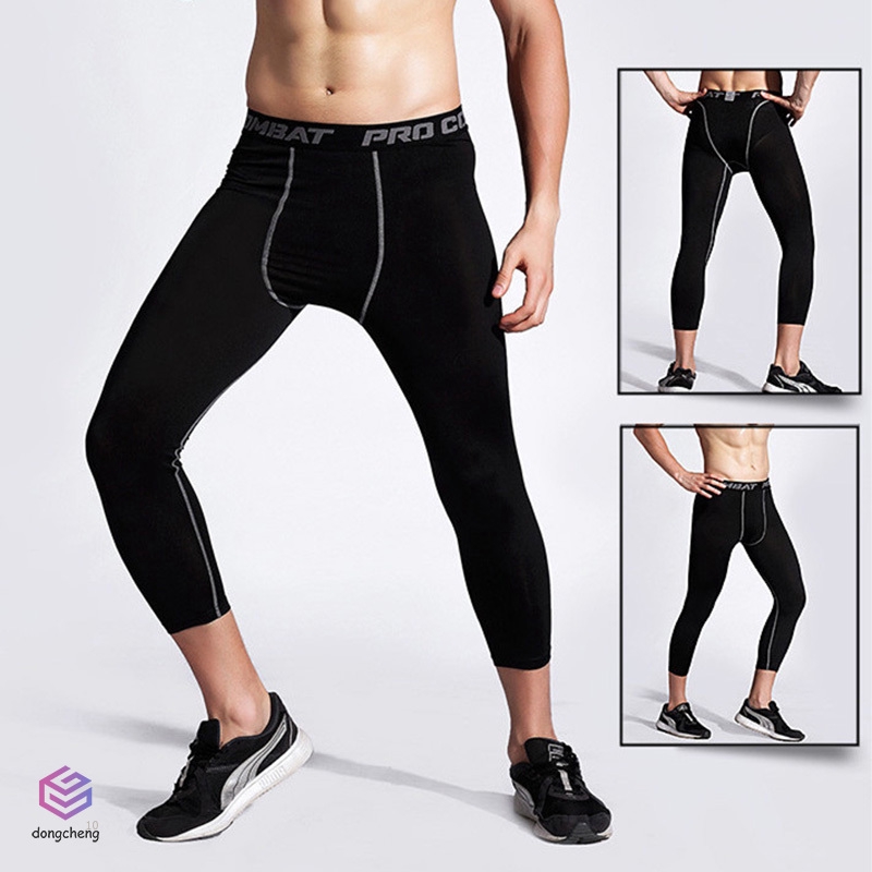 Quần Legging Nam Co Giãn Thoải Mái Khi Chơi Bóng Rổ