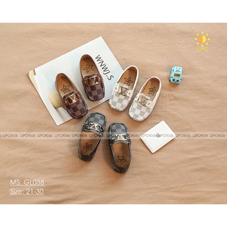 GIÀY LƯỜI LV SIÊU CHẤT CHO BÉ TRAI - GL038