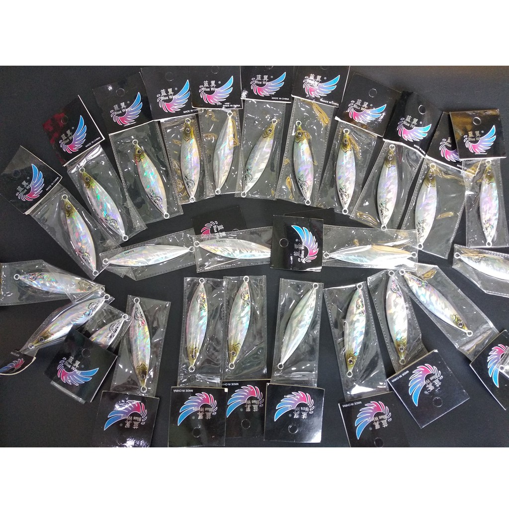 Combo 2 Con Mồi Câu Jig Blue Wings