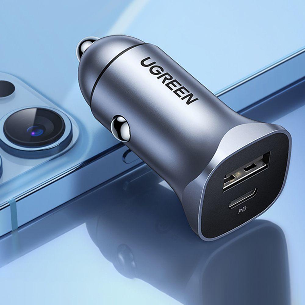 Củ Sạc Nhanh QC3.0 Type C Cho Xe Ô Tô