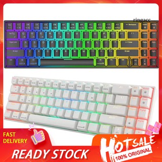 Bàn Phím Cơ Gaming Rk71 Không Dây Kết Nối Bluetooth 71 Phím Đèn Led Cho Pc