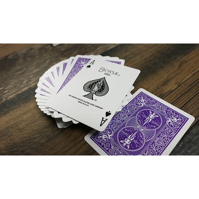 Bài Mỹ ảo thuật bicycle USA cao cấp  : Bicycle Purple Playing Cards by US Playing Card Co
