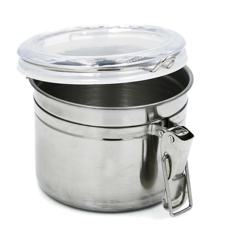 Home Kitchen Different Size Stainless Steel Sealed Jar Milk Powder Coffee Bean Tea Tank