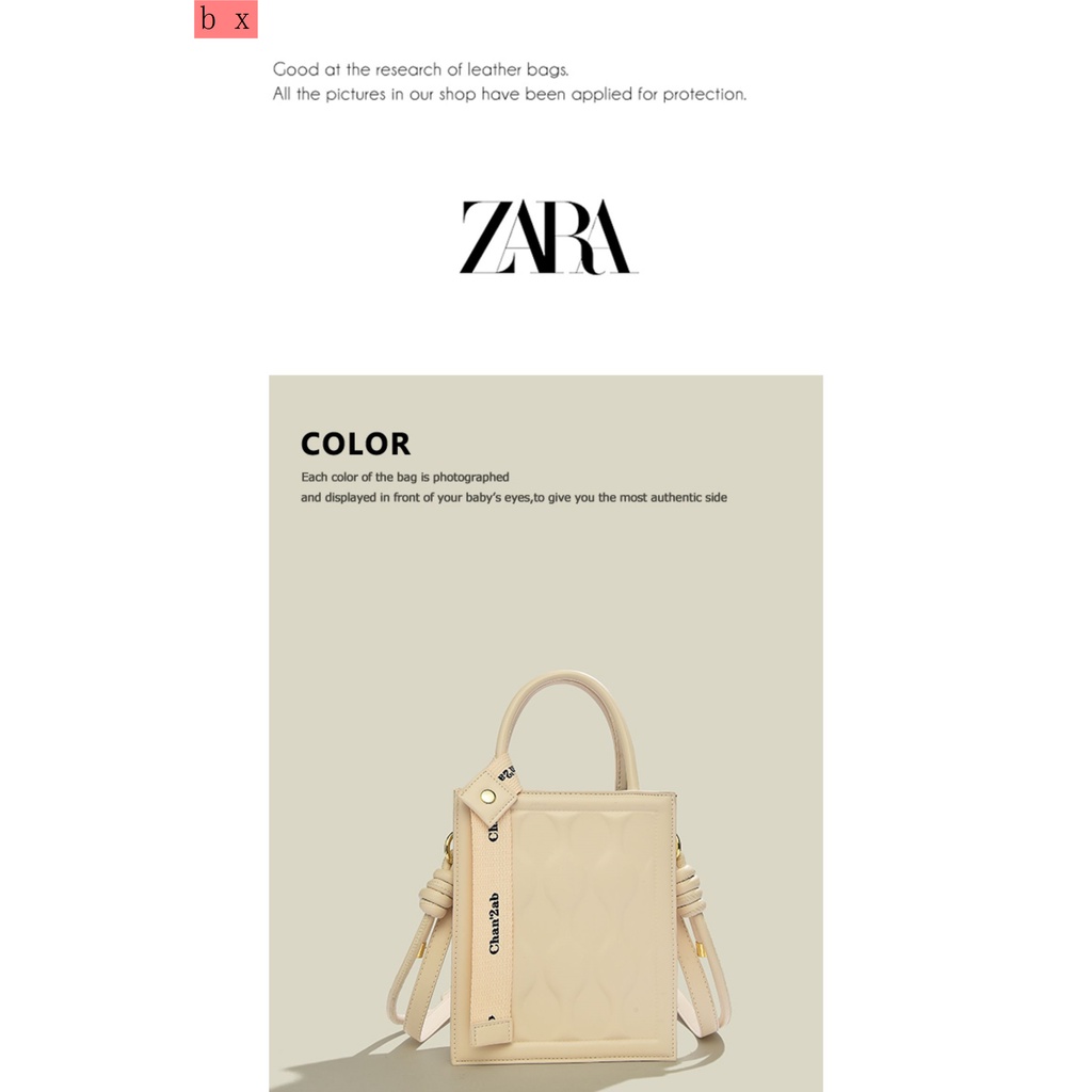 Túi Xách zara 2022 Thời Trang Mùa Hè Cao Cấp Sang Trọng Cho Nữ